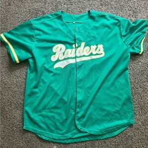 Raiders Baseball Jersey